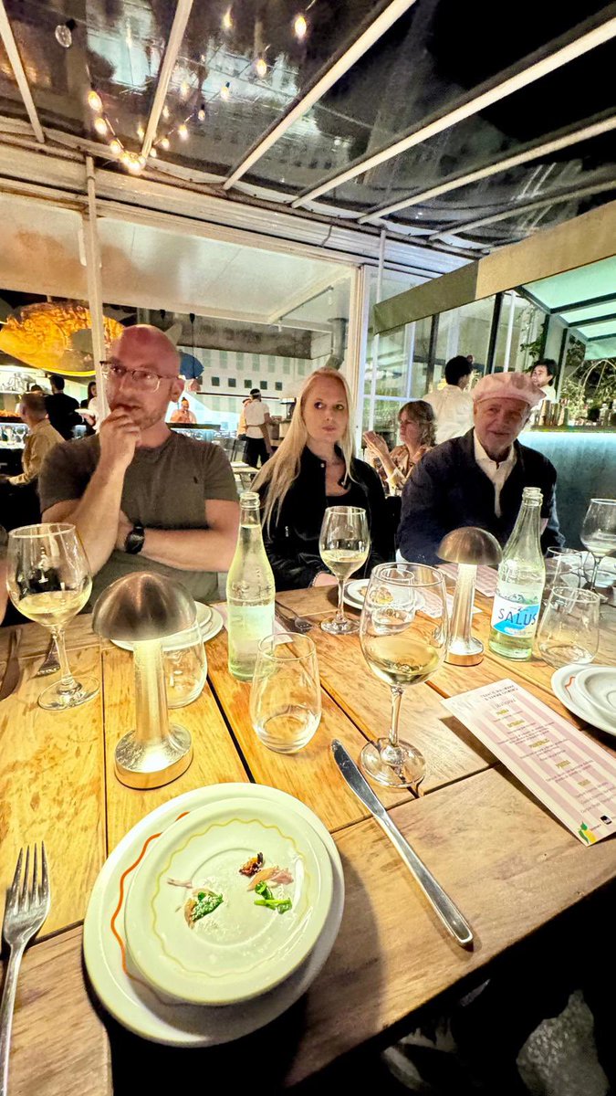 Watching Chef’s Table about Francis Mallmann after having dinner with Mallmann in Uruguay this week. What a cool guy. For real. Honored to meet and share wine with him.