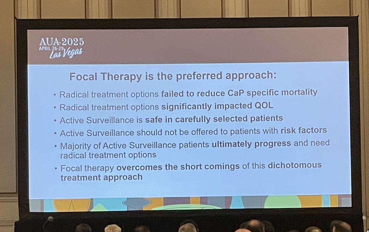 Alireza Ghoreifi, MD (@alirezaghoreifi) on Twitter photo Dr <a href="/AmirLebastchi/">Amir Lebastchi, MD</a> <a href="/USC_Urology/">USC Urology</a> discussing the role of focal therapy vs RT/AS/surgery for the management of prostate cancer #AUA2025
<a href="/FocalSociety/">Focal Therapy Society</a> <a href="/AmerUrological/">Amer. Urol. Assn.</a> <a href="/SUO_YUO/">YUO</a> <a href="/UroOnc/">Society of Urologic Oncology</a> Dr <a href="/AmirLebastchi/">Amir Lebastchi, MD</a> <a href="/USC_Urology/">USC Urology</a> discussing the role of focal therapy vs RT/AS/surgery for the management of prostate cancer #AUA2025
<a href="/FocalSociety/">Focal Therapy Society</a> <a href="/AmerUrological/">Amer. Urol. Assn.</a> <a href="/SUO_YUO/">YUO</a> <a href="/UroOnc/">Society of Urologic Oncology</a>