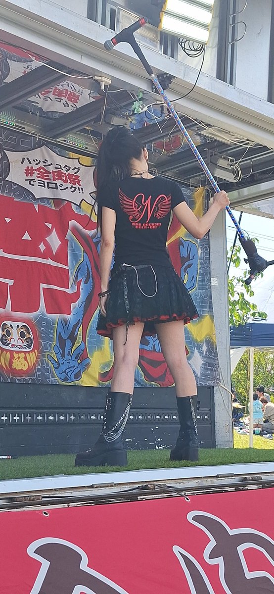 American0530's tweet photo. 2025.4.27
大串奈央🎤
#島根県出雲市
#全肉祭 https://t.co/s2pLnVxARX