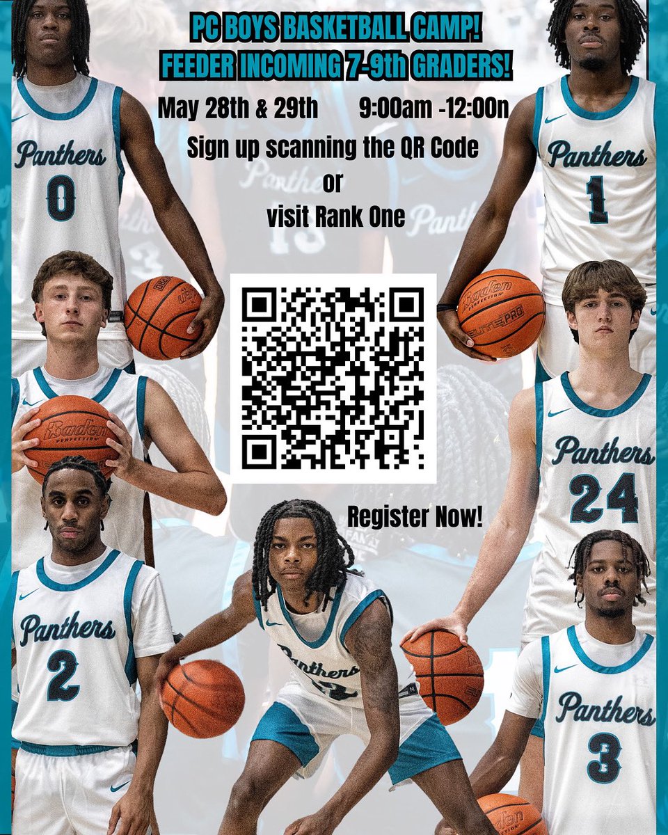 A great opportunity for our future Panthers to get better! See yall in May!