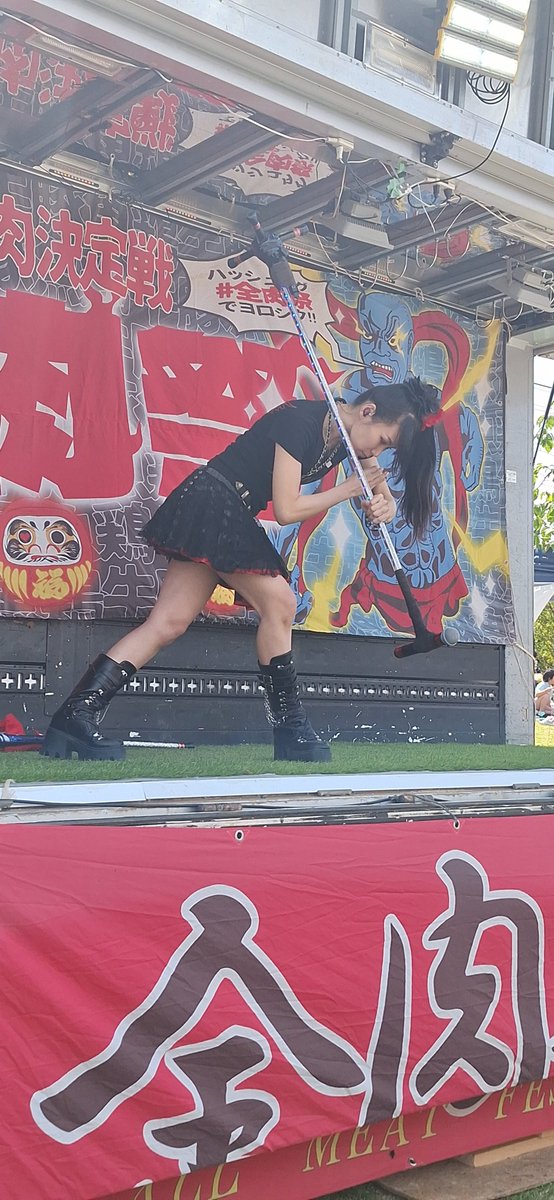 American0530's tweet photo. 2025.4.27
大串奈央🎤
#島根県出雲市
#全肉祭 https://t.co/AQeG7x9My9