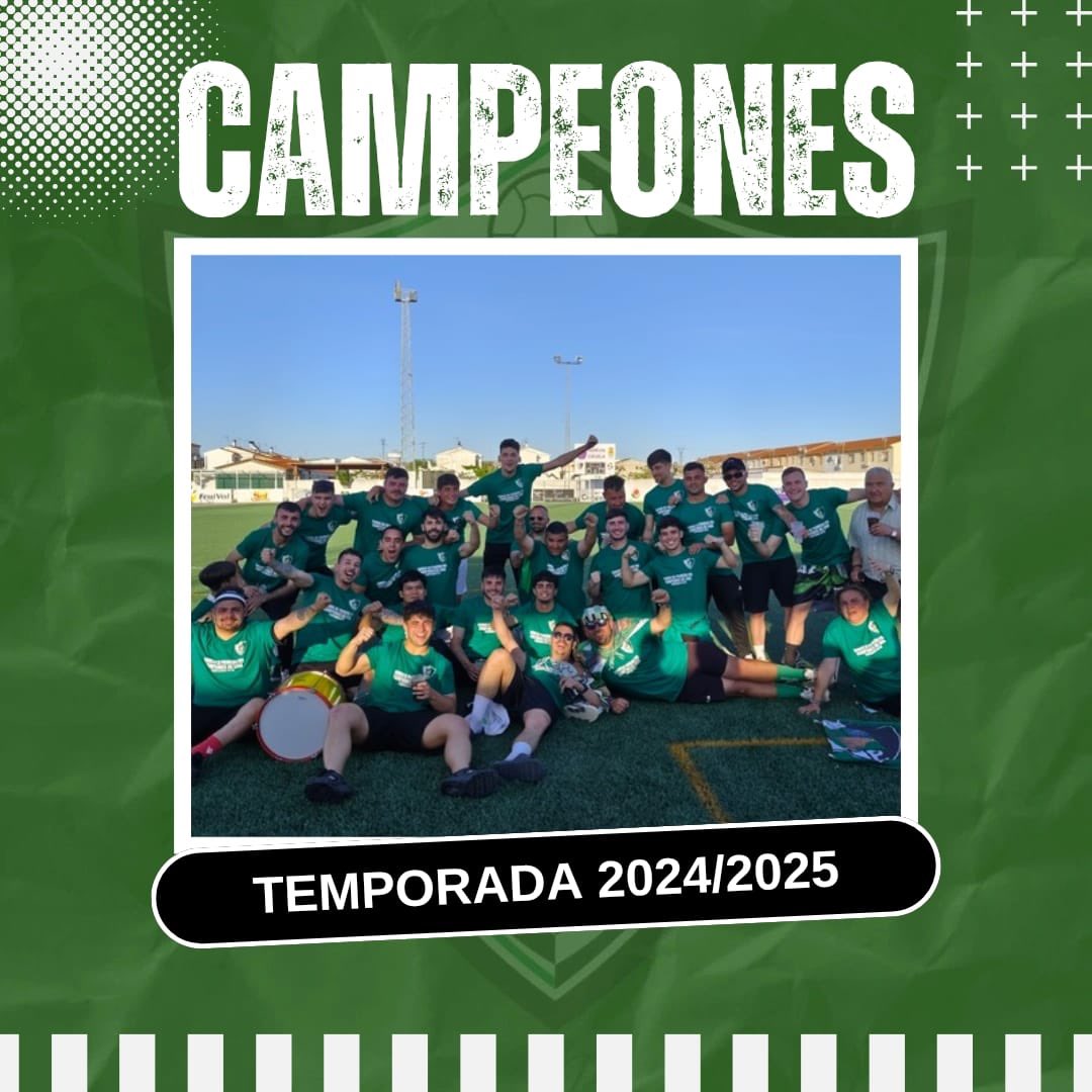 SOMOS CAMPEONES DE LIGA Y ASCENSO A 1° EXTREMEÑA!!!

#LAILUSIONNITOCARLA