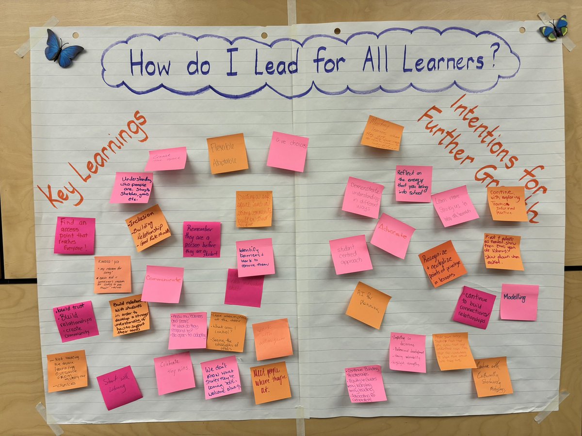 🟧 What would you write on your Post-it note? 

(📸 via leader <a href="/LiviaChanL/">Livia Chan, M.Ed</a>)