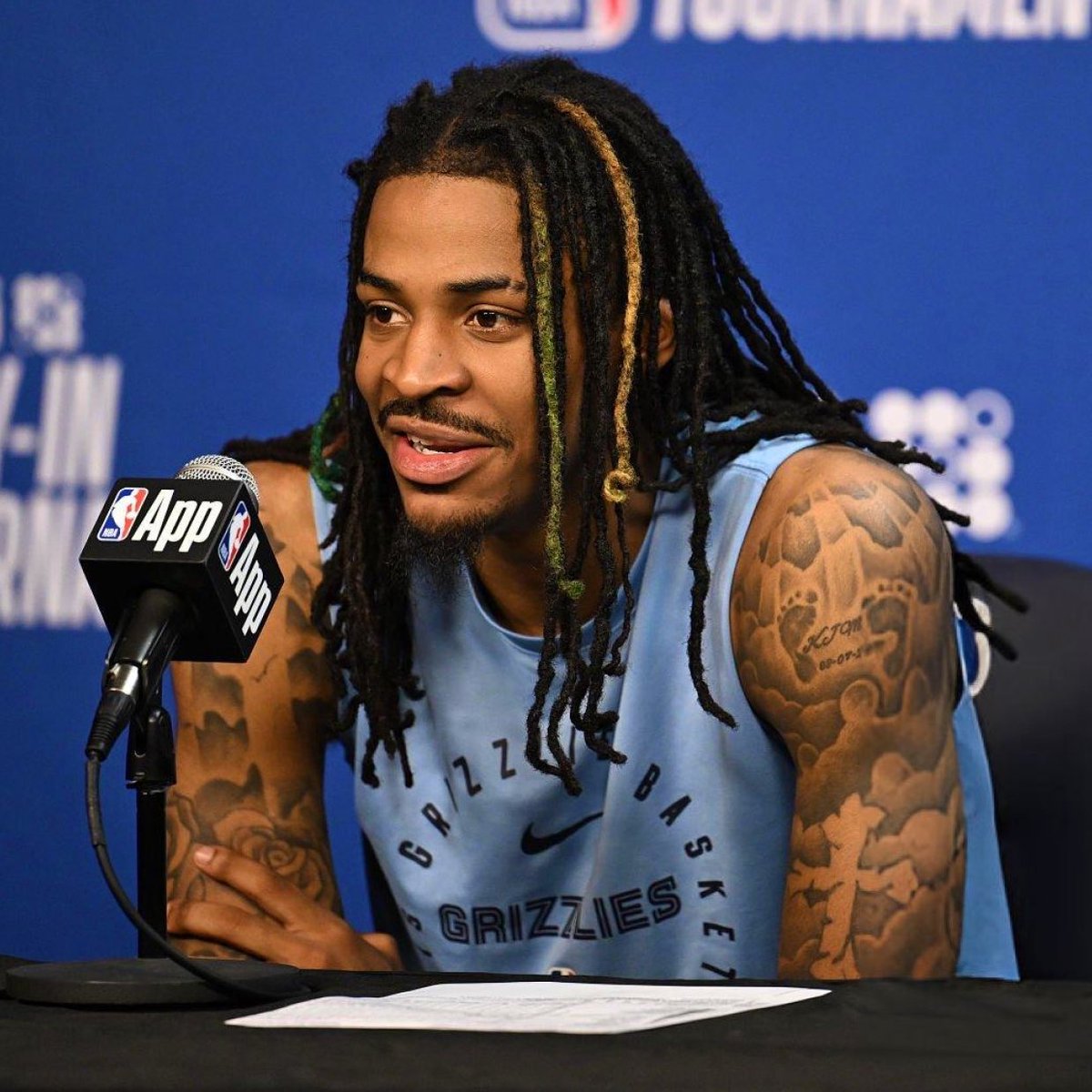 Grizz Lead (@grizz_lead) on Twitter photo Grizzlies GM Zach Kleiman reiterated during today’s exit interview that his February comments on not trading Ja Morant haven’t changed.
(via <a href="/DamichaelC/">Damichael Cole</a>)
12 IS MEMPHIS. 💯 Grizzlies GM Zach Kleiman reiterated during today’s exit interview that his February comments on not trading Ja Morant haven’t changed.
(via <a href="/DamichaelC/">Damichael Cole</a>)
12 IS MEMPHIS. 💯