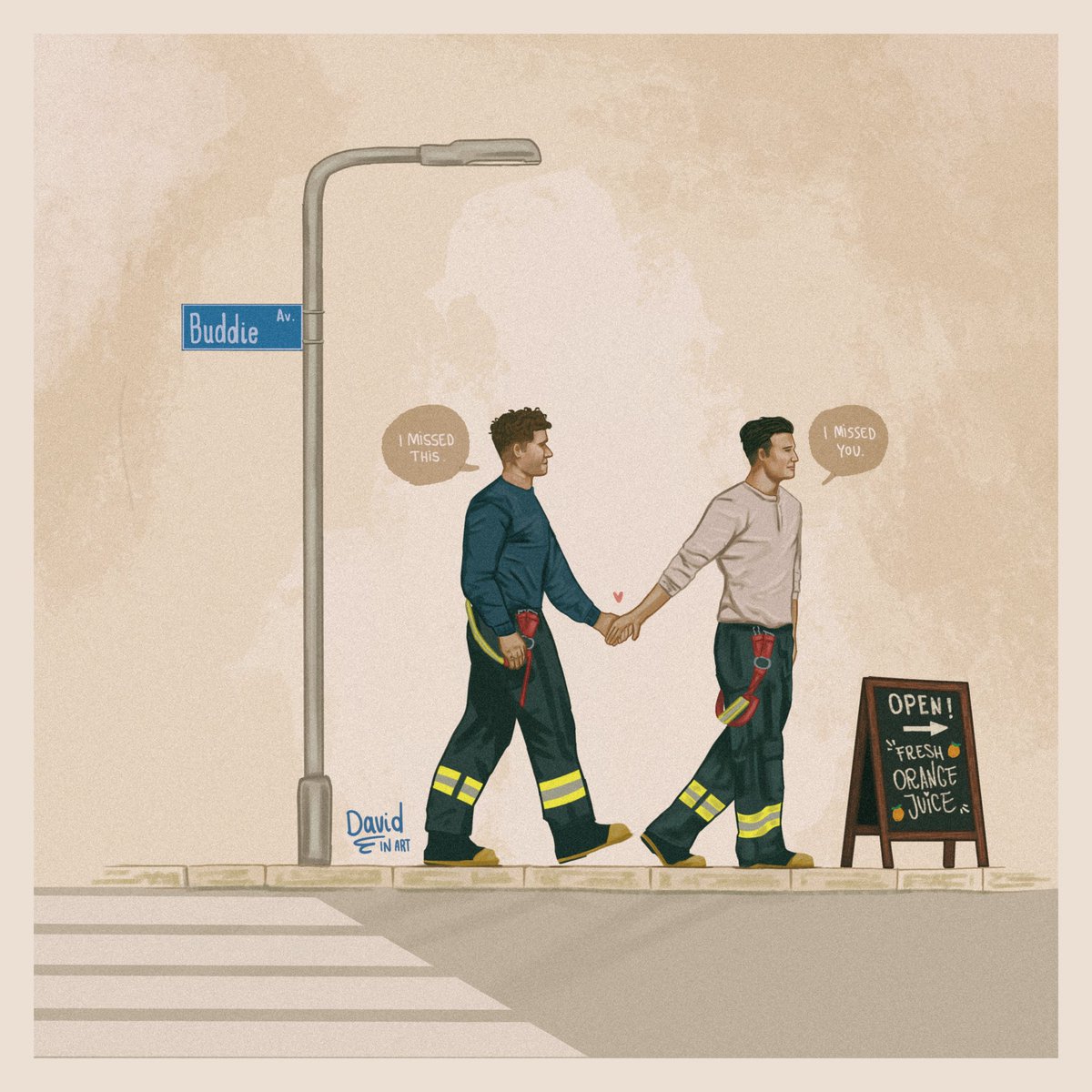 back together (do not separate)
#buddie #911fanart