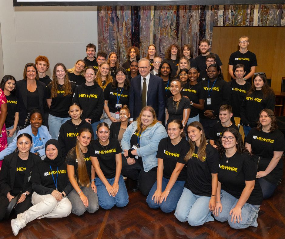 The FRRR ABC Heywire Youth Innovation grant program is still open and accepting applications but time is running out!📣⏳

Support youth in your community and apply today: frrr.org.au/heywire-youth-… 

#Heywire #YouthInnovation #YoungLeaders #YouthGrants #GrassrootsInitiatives