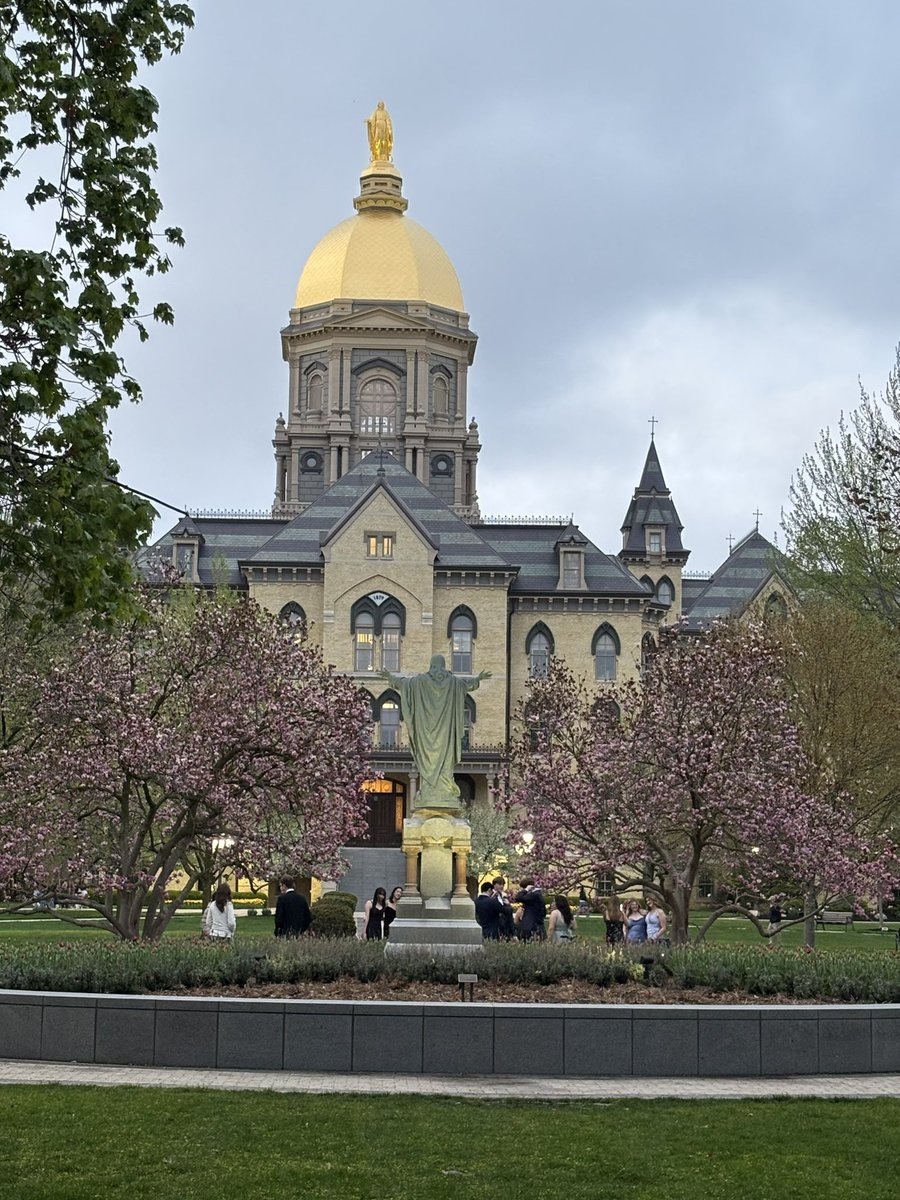 DeanKevinP's tweet photo. A wonderful weekend to return to Notre Dame and witness the ordination of two amazing men and colleagues from Stonehill College: former RD &amp; Campus Minster Rev. Ricky Bevington, CSC and current Campus Minister Rev. Aaron Morris, CSC. https://t.co/M0EcKi3K0u