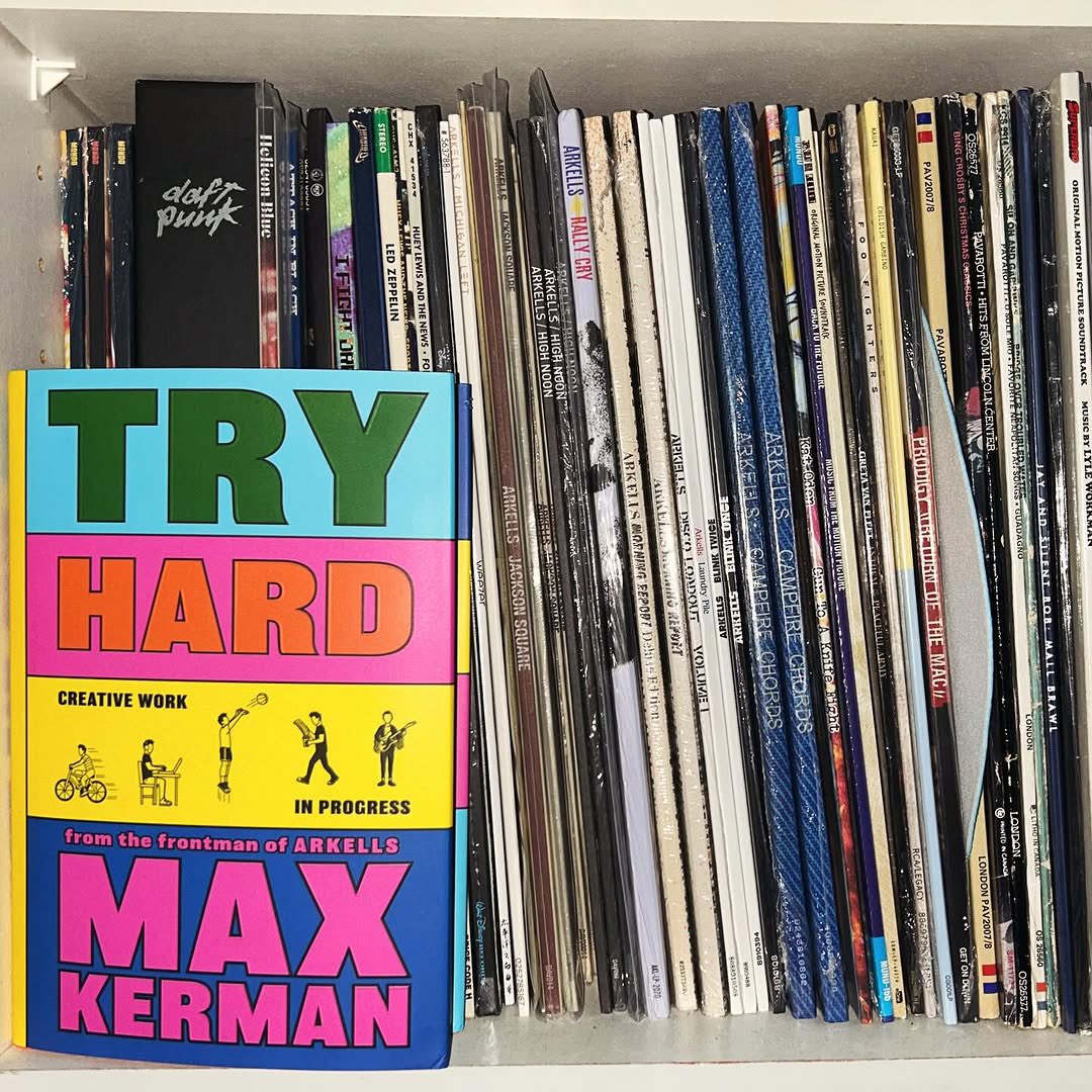 Sunday Afternoon Inspiration with <a href="/arkellsmusic/">ARKELLS</a>’s <a href="/Max_Kerman/">Max Kerman</a>. As someone trying to bring more creativity into their life, it was a joy to hear about the process from someone who’s inspired me for 15 years (almost to the day!)

#TryHard Creative Work In Progress is out now!