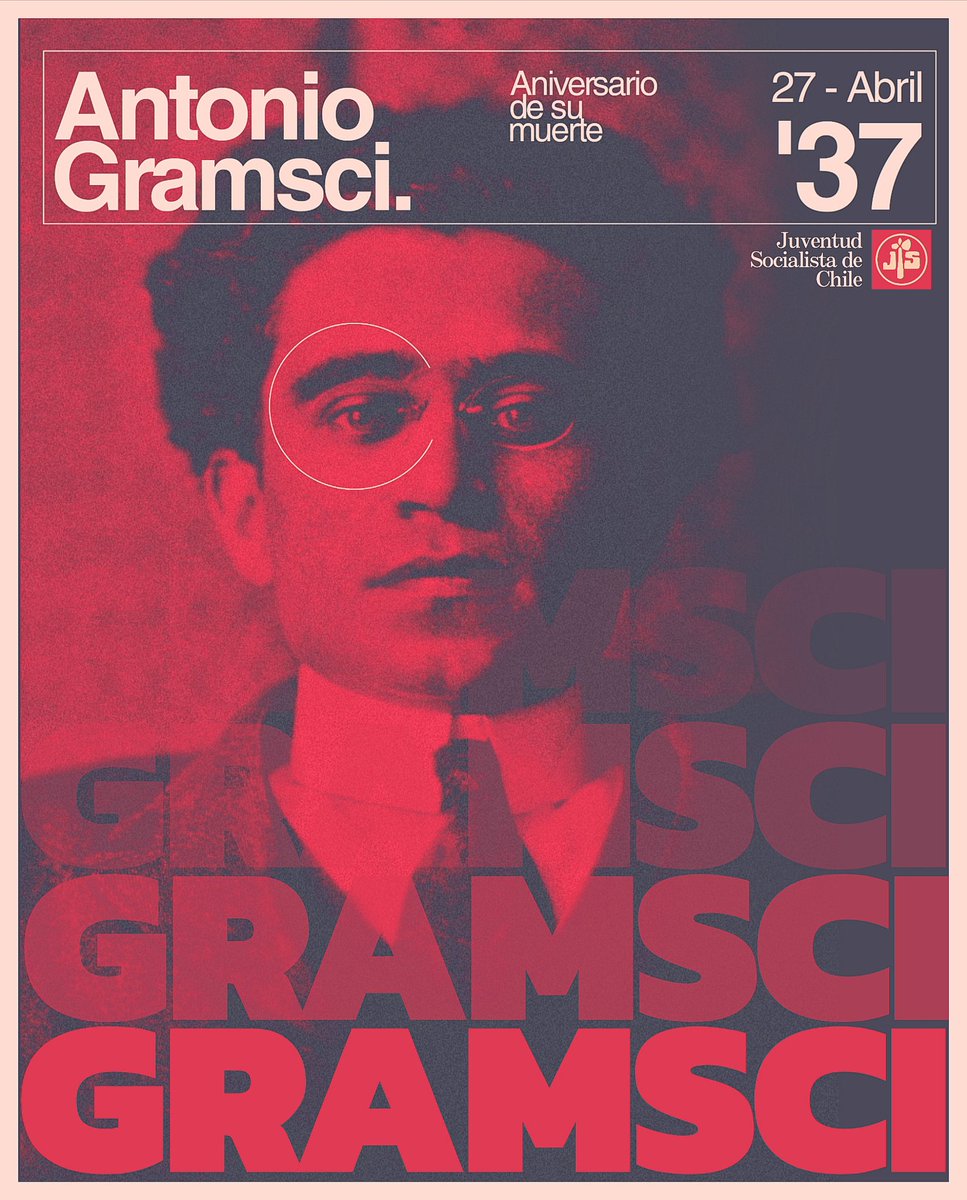 🚩Un día como hoy recordamos el fallecimiento del teórico, político y marxista italiano, Antonio Gramsci. 

🚩Fundador del Partido Comunista de Italia quien murió en manos del régimen fascista de Mussolini.

✊ Su legado intelectual vive hasta nuestros días ✊