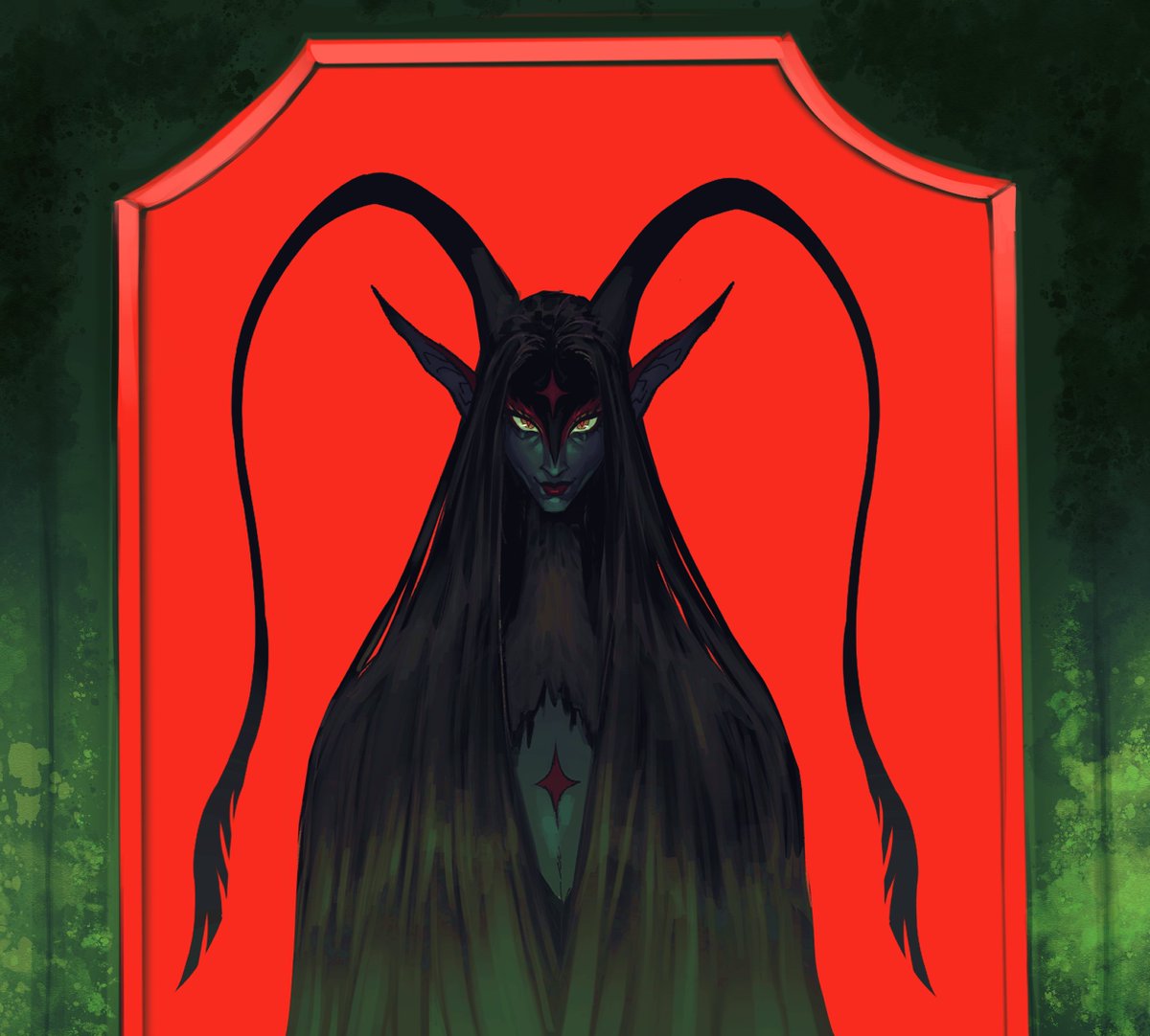 zuzofait's tweet photo. God-Queen Astarte, the Dragon Eater https://t.co/cHJwZLy4b0