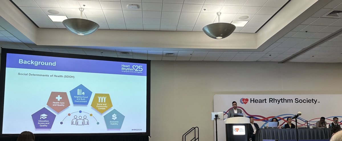 Satti_DI's tweet image. ✨ Exciting few days at #HRS2025 @HRSonline — winning 2nd place at the #HealthEquity award competition for our #SDOH and time to AFib ablation study, and presenting our work on sarcopenia and AFib ⚡️
So grateful to my mentors and AF research team at @hopkinsheart #EPeeps
