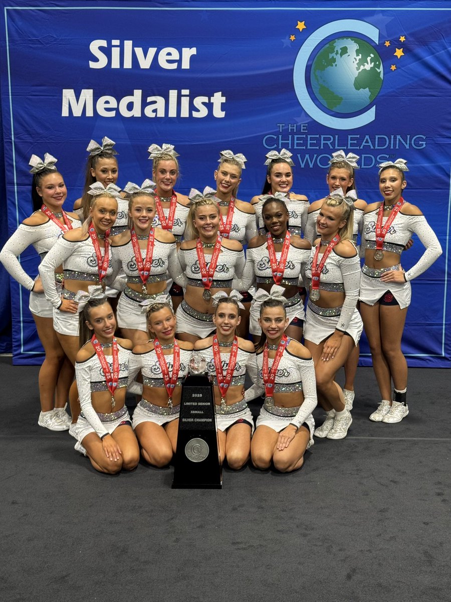 CE_Miss_Silver's tweet image. Congratulations to Miss Silver who finished in 2nd Place today at WORLDS!  We are so proud of you ladies for achieving this outstanding accomplishment.  🌹