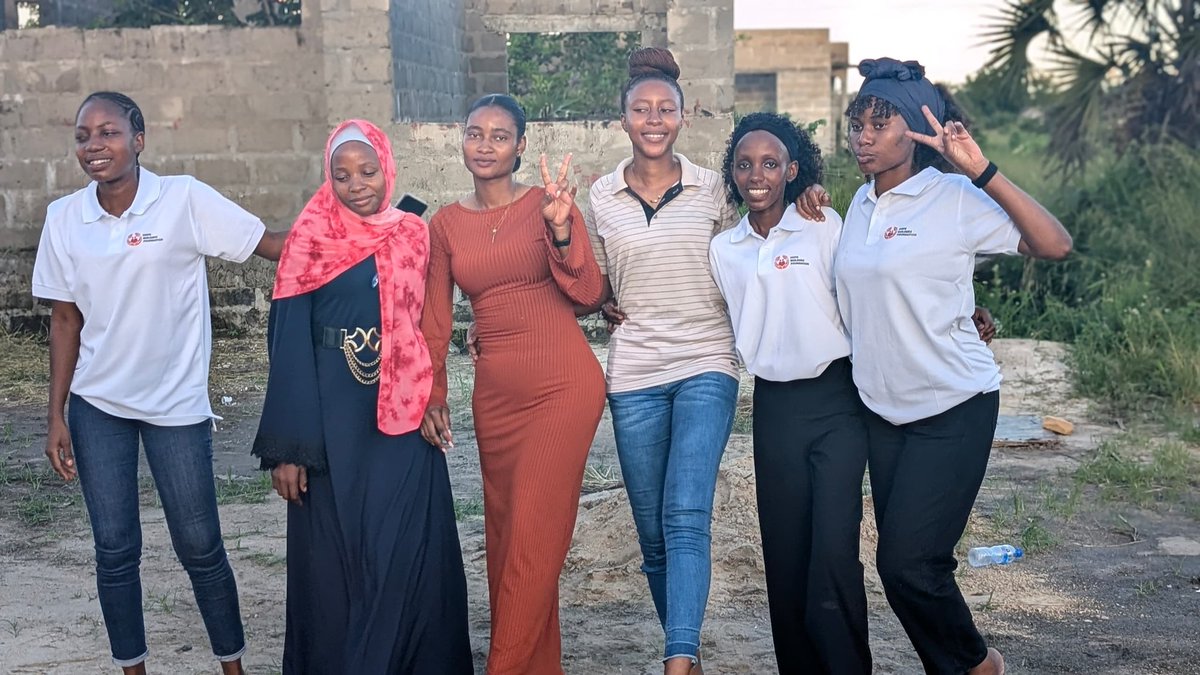 Empowered women empowering little souls. Our first visit to Vikindu Vianzi Orphanage was filled with joy, smiles, and unforgettable memories.  😊😊😊