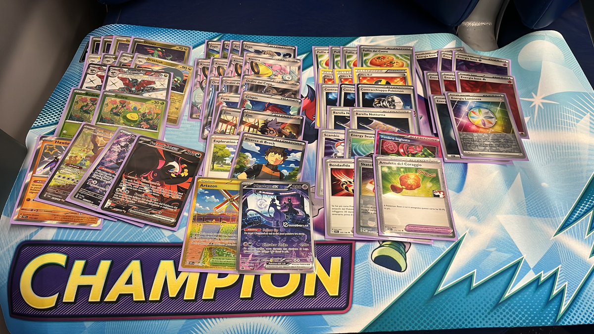 Simone Fiorito (@simonefiorito17) on Twitter photo slayed a league cup with draga-train💺
deck list comes from <a href="/AlbertoContiTCG/">Alberto Conti</a>; one of the most consistent deck i’ve ever played🤯 slayed a league cup with draga-train💺
deck list comes from <a href="/AlbertoContiTCG/">Alberto Conti</a>; one of the most consistent deck i’ve ever played🤯