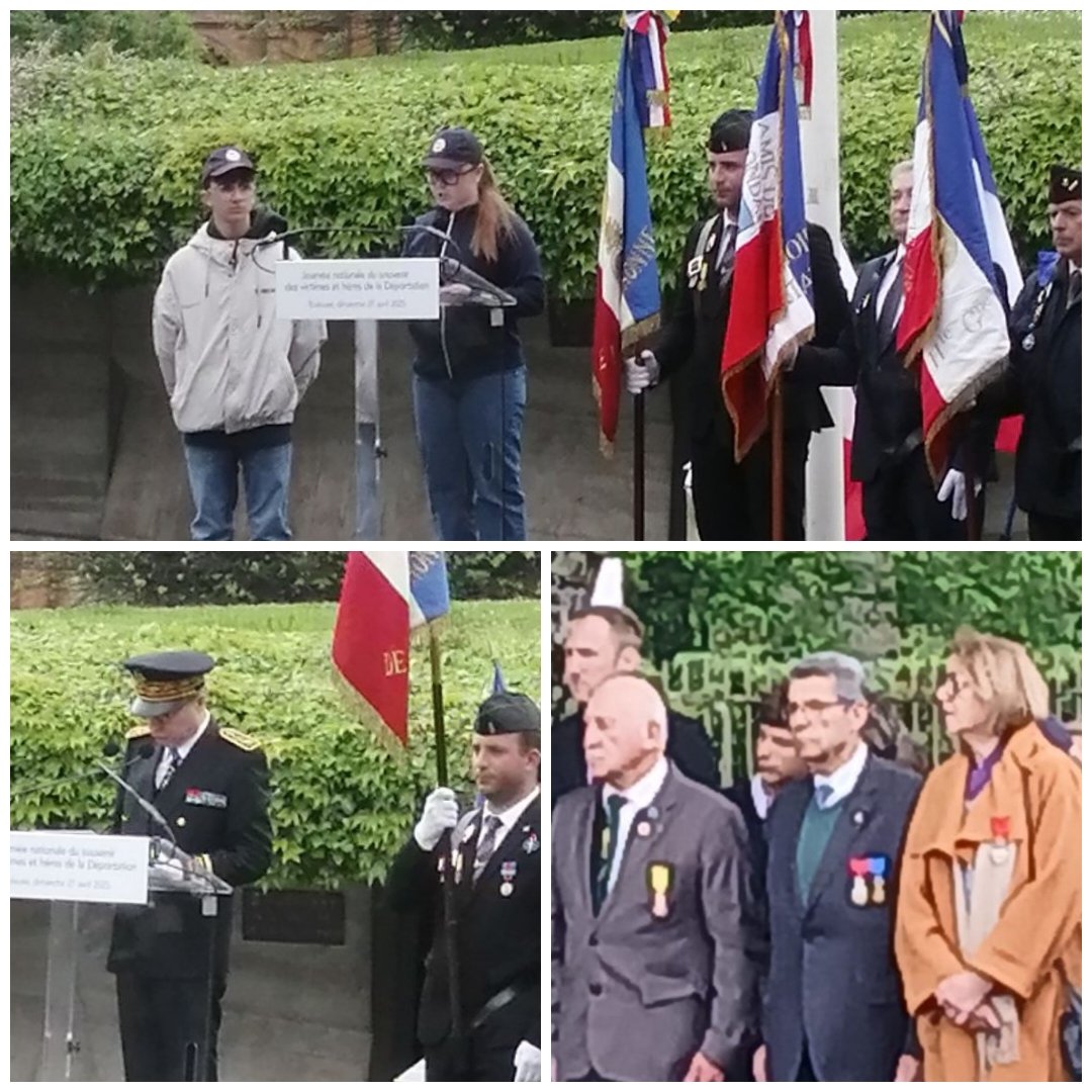 AMOPA de la Haute-Garonne (@amopa31) on Twitter photo L'<a href="/amopa31/">AMOPA de la Haute-Garonne</a> était présente à la cérémonie en hommage aux victimes et aux héros de la déportation, en ce 8️⃣0️⃣e anniversaire de la libération des camps.
Souvenons-nous des millions d'hommes et de femmes persécutés pour leur identité, leurs convictions ou leur origine.
#Toulouse L'<a href="/amopa31/">AMOPA de la Haute-Garonne</a> était présente à la cérémonie en hommage aux victimes et aux héros de la déportation, en ce 8️⃣0️⃣e anniversaire de la libération des camps.
Souvenons-nous des millions d'hommes et de femmes persécutés pour leur identité, leurs convictions ou leur origine.
#Toulouse