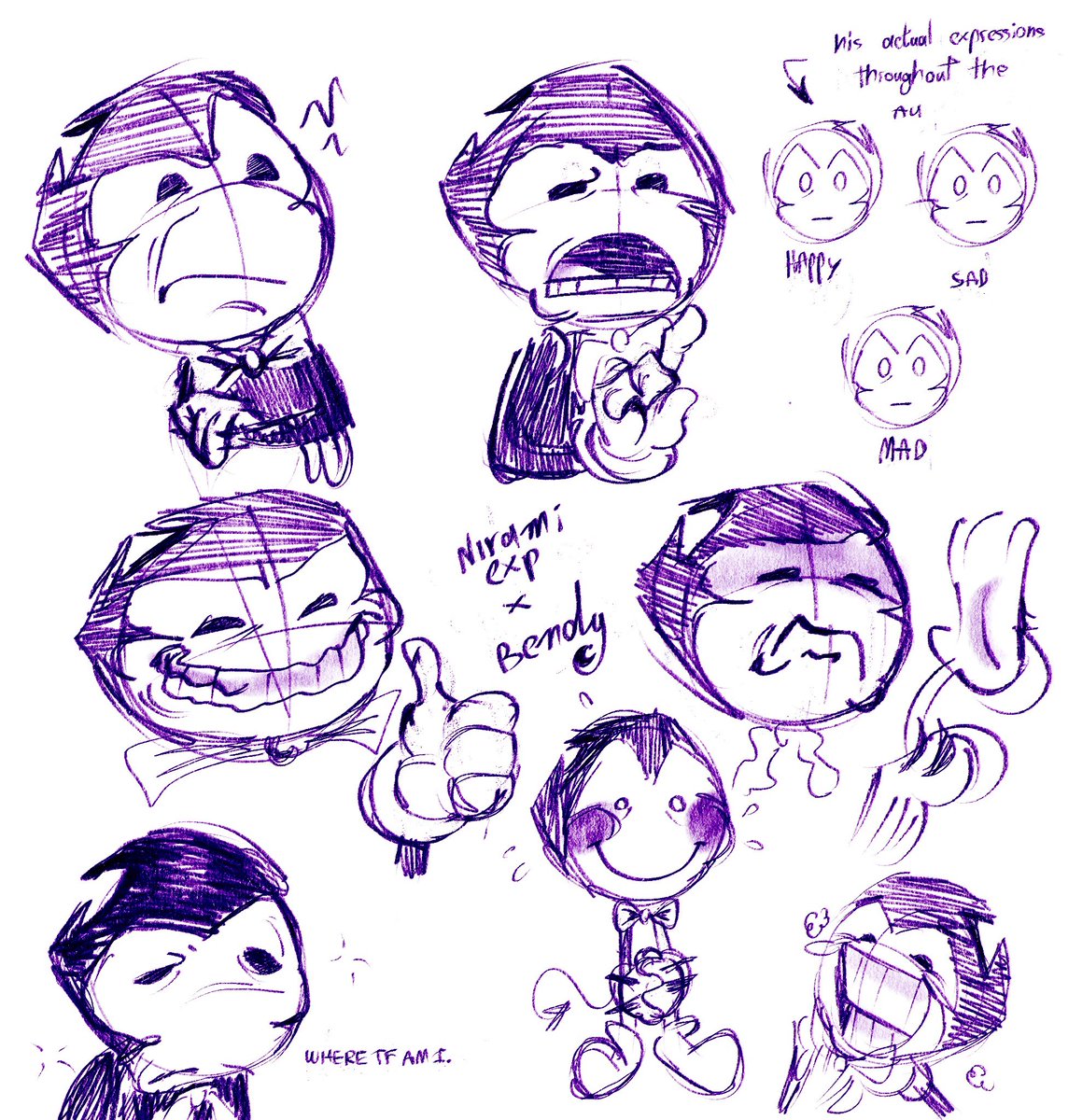 FourtuneIV's tweet photo. I love drawing him with livelyyy expressions BUT ITD RUIN THE WHOOLE VIBE IM GOING FOR 

#AftermathAU https://t.co/MWSjZ1jWjs