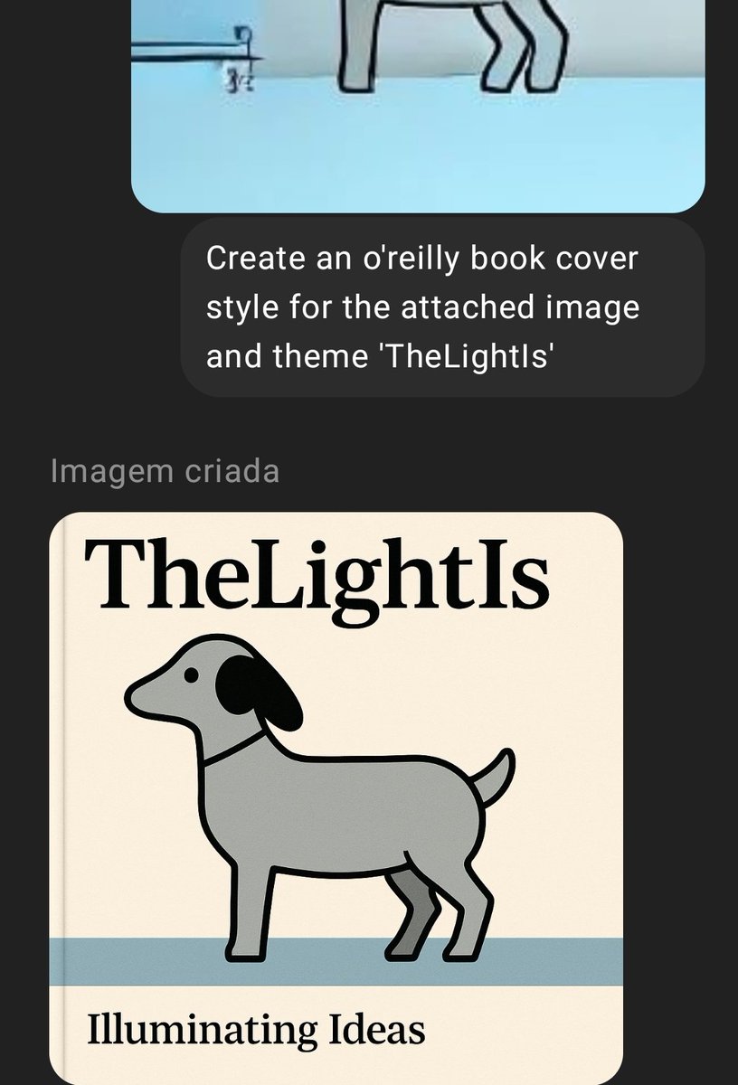 Create an o'reilly book cover style for the attached image and theme 'TheLightIs'

Maybe I did it wrong?