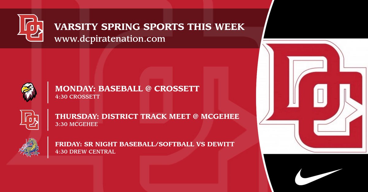 VARSITY SPORTS THIS WEEK