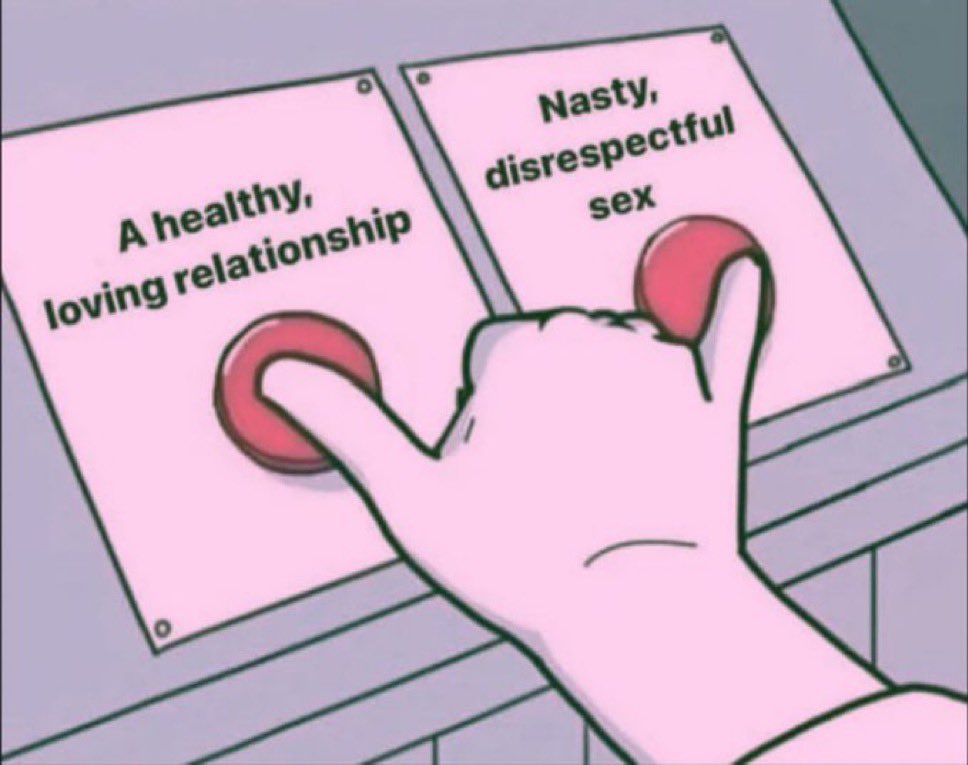 sweetsugarmeat's tweet photo. A balance between both please https://t.co/o0oqJ1gGQt