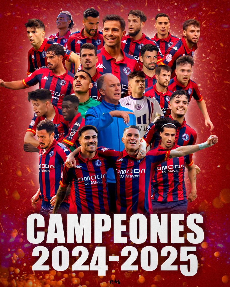 🏆 CAMPEONES DE 3ª RFEF 🔵🔴