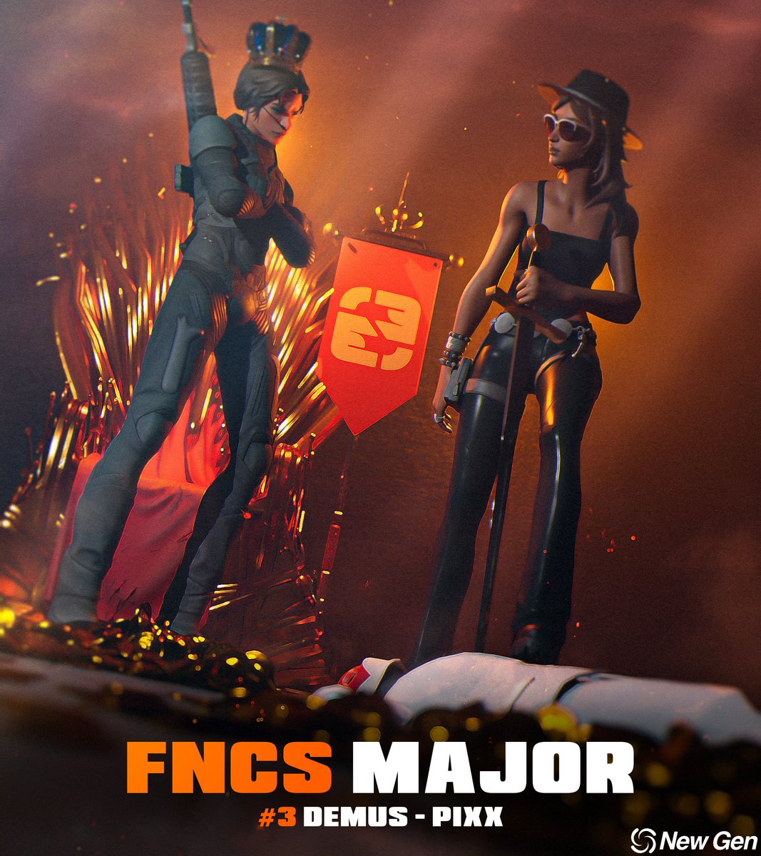 WE ARE QUALIFIED FOR WORLDS IN LYON!! 🇫🇷

Ready to give everything to represent our country.

The team is so proud of our players, <a href="/DemusFN/">T1 demuś</a> &amp; <a href="/p1xxfn/">HavoK pixx</a>! 🏆

#ForzaEvozA