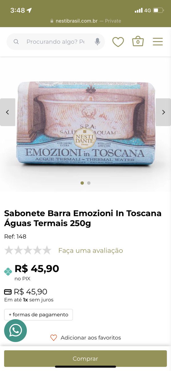 gbrldp's tweet photo. @matheuslaneri Os melhores sabonetes atualmente no Brasil são os italianos da Nesti Dante. Esse aqui tem água termal e a sensação do contato com a pele é de um abraço, fora o cheiro que toma conta do banheiro inteiro. Sem contar que são maiores que uma manteiga em tablete e dura MUITO mesmo! https://t.co/5qC7FK6XSp