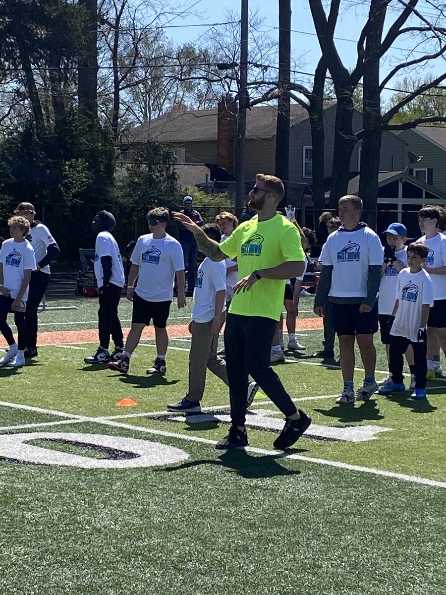 Jeff Calcaterra (@riceadcoachcal) on Twitter photo Warrior players and coaches volunteering to help the young players at St. Brown camp. Great day to be a Warrior!! <a href="/BroRiceWarriors/">Brother Rice HS</a> <a href="/RiceWarriorsFB/">Brother Rice Football</a> Warrior players and coaches volunteering to help the young players at St. Brown camp. Great day to be a Warrior!! <a href="/BroRiceWarriors/">Brother Rice HS</a> <a href="/RiceWarriorsFB/">Brother Rice Football</a>