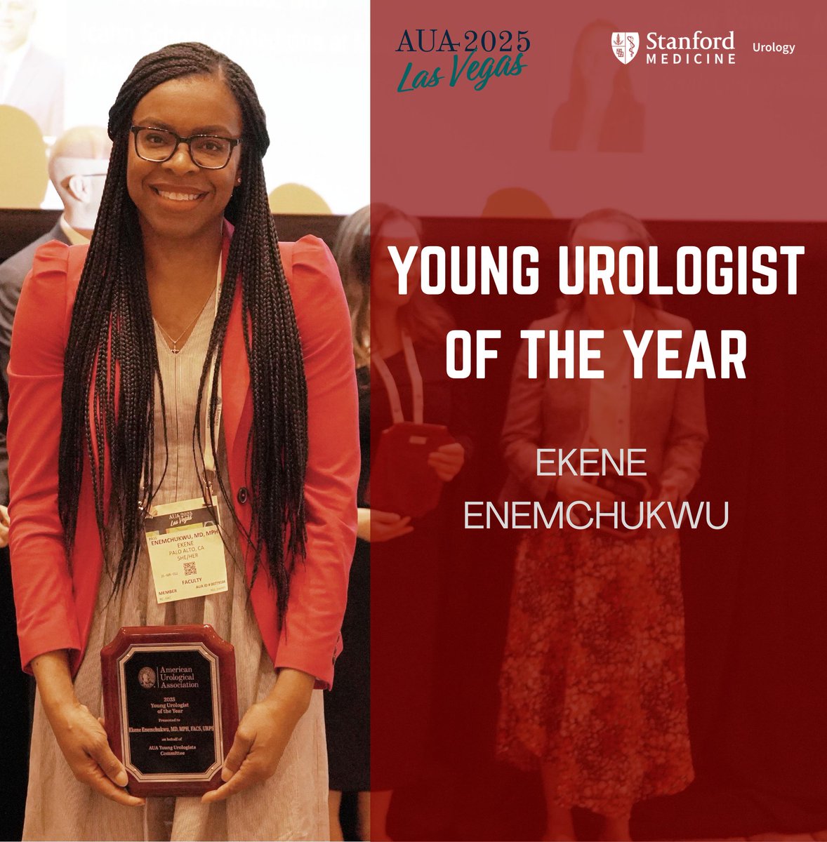 Stanford Urology (@stanfordurology) on Twitter photo THE FUTURE OF UROLOGY IS IN SAFE HANDS!
<a href="/DrEnemchukwu/">Ekene Enemchukwu, MD, MPH, FACS</a> officially receives the Young Urologist of the Year award (Western Section), how cool is that?
#Day2 #AUA25 #AUA2025
<a href="/StanfordMed/">Stanford Medicine</a>
<a href="/AmerUrological/">Amer. Urol. Assn.</a>
<a href="/sufuorg/">SUFU</a>
<a href="/StanfordMed/">Stanford Medicine</a>
<a href="/AmerUrological/">Amer. Urol. Assn.</a>
<a href="/sufuorg/">SUFU</a>
<a href="/StanfordMed/">Stanford Medicine</a>
<a href="/liaojoe1/">Joseph Liao, MD</a> THE FUTURE OF UROLOGY IS IN SAFE HANDS!
<a href="/DrEnemchukwu/">Ekene Enemchukwu, MD, MPH, FACS</a> officially receives the Young Urologist of the Year award (Western Section), how cool is that?
#Day2 #AUA25 #AUA2025
<a href="/StanfordMed/">Stanford Medicine</a>
<a href="/AmerUrological/">Amer. Urol. Assn.</a>
<a href="/sufuorg/">SUFU</a>
<a href="/StanfordMed/">Stanford Medicine</a>
<a href="/AmerUrological/">Amer. Urol. Assn.</a>
<a href="/sufuorg/">SUFU</a>
<a href="/StanfordMed/">Stanford Medicine</a>
<a href="/liaojoe1/">Joseph Liao, MD</a>