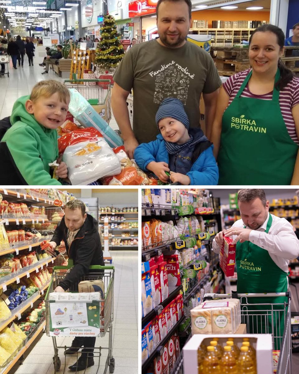 Každý rok jsem stíhal potravinovou sbírku v obchodem, jen letos se to nepovedlo kvůli pohřbu papeže Františka. Určitě nejsem sám, a pro tyto případy Sbírka potravin funguje i online do 6. května 👉sbirkapotravin.cz/online-sbirka.

Chtěl bych moc poděkovat organizátorům a taky Vám všem,