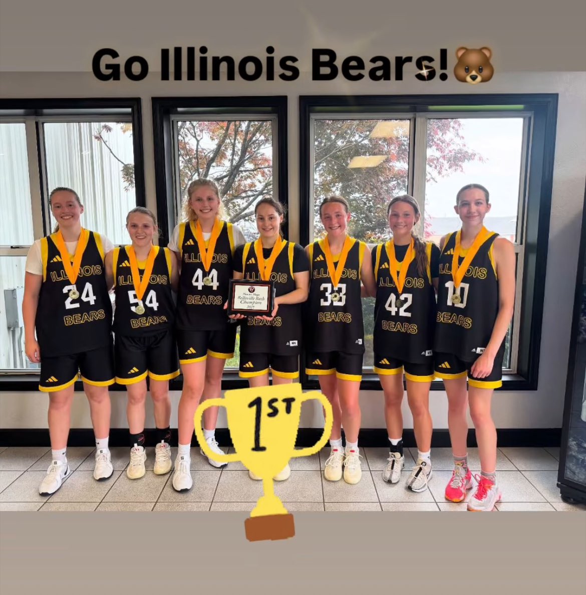 Champions🏆! Love my team ❤️

<a href="/PGHIllinois/">Prep Girls Hoops Illinois</a>
<a href="/MikeHelton4/">Mike Helton</a> 
<a href="/CoachP_KC_WBB/">Perry J Michael</a> 
<a href="/SIUCoachBond/">CoachBond-White</a> 
<a href="/JALCollege/">John A Logan College</a> 
<a href="/RendLakeWarrior/">Rend Lake Warriors</a> 
<a href="/SIU_WBasketball/">Saluki Women's Hoops</a> 
#HardWorkPaysOff