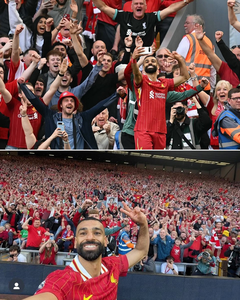 The Egyptian King and 61,000 of his closest friends 😍

End Product Of The Mo Salah Selfie 🤳
