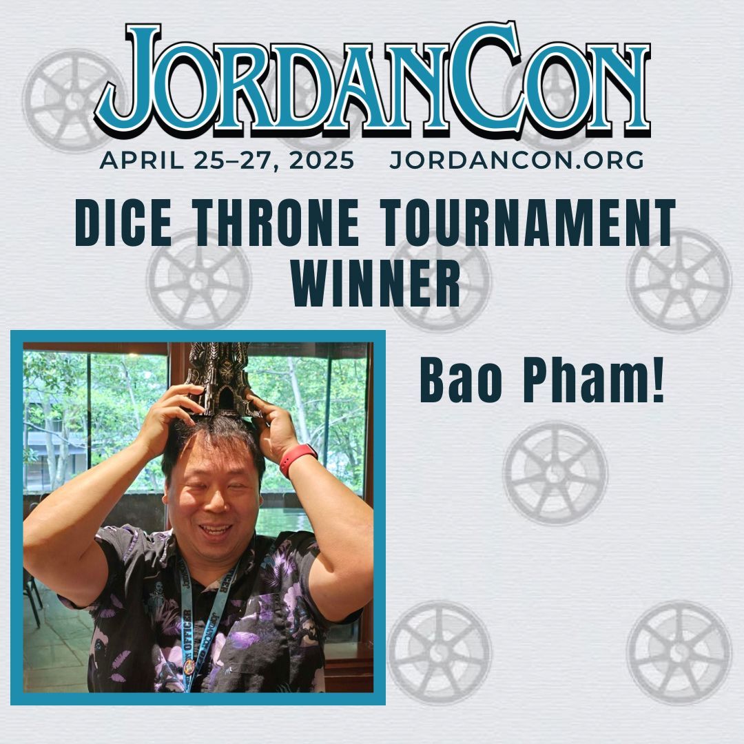 Let’s give a big round of applause to Bao Pham, the winner of our first ever Charity Dice Throne Tournament!!