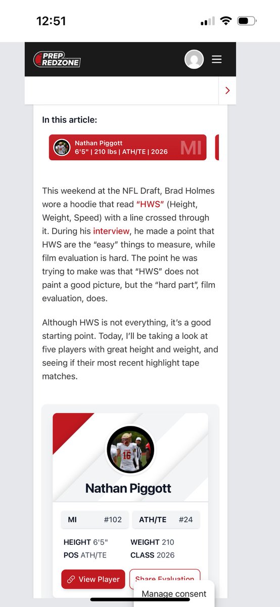 nathanpiggott26's tweet image. Thank you @alex_pallone
@PrepRedzoneMI for the write up
1% better everyday 🔥💪
@RisingStars6 @ReggieWynns @ScoutTyGraham @footbalL_athens @coachculp @MichFBFrenzy
 @Mlexposure
