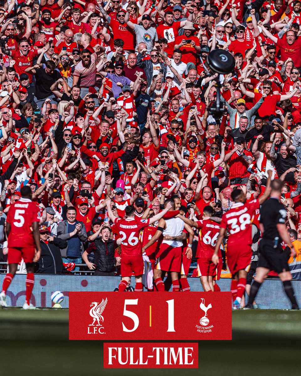 We are champions 🏆 🥇!!! YNWA!!! Arne Slot la la la la