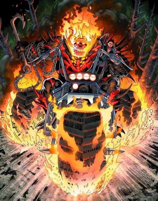 TomMoneyNook's tweet photo. @HoloCatHead @neggoartz Well, there we have Red Hulk in Venom Suit with Ghost Rider powers. And that not fanart - it was all in comics. https://t.co/Fp7IQih4Qs