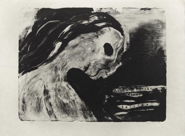 TheCinesthetic's tweet photo. Expressionist Surrealism artworks by David Lynch https://t.co/RTkapcPwH1