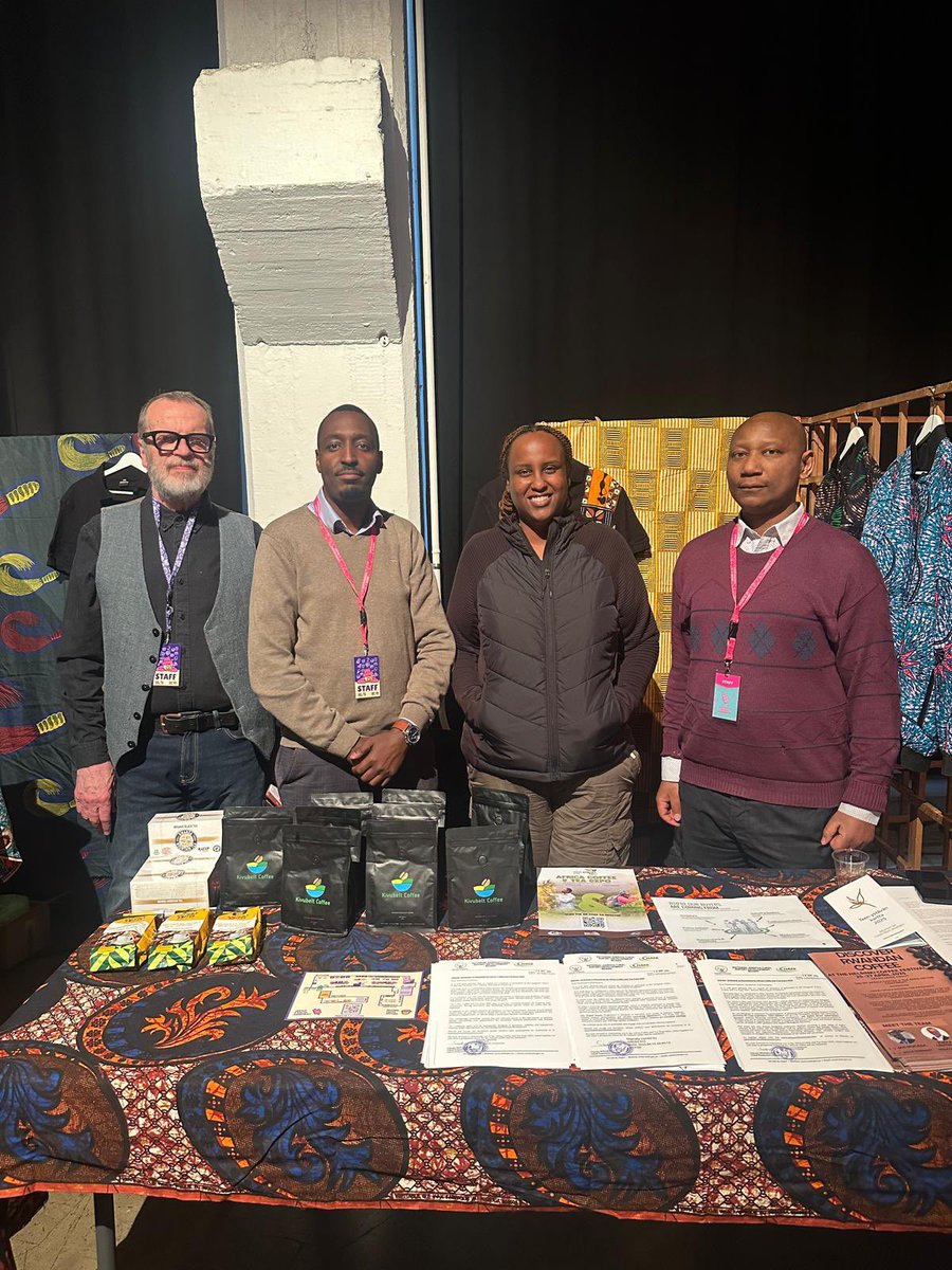 HillsConnect's tweet photo. What a brew-tiful weekend in Helsinki!

Hills Connect had the amazing opportunity to showcase the upcoming Africa Coffee &amp; Tea Expo 2025 at the Helsinki Coffee &amp; Tea Festival from April 25–27 — and the energy was as rich as a fresh cup of Rwandan coffee! https://t.co/Gt3N4xc0we