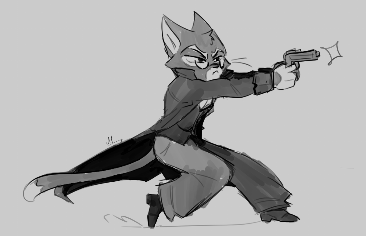 When you try to be a serious hitman but you we're born a furball
#lackadaisy #LackadaisyCats #lackadaisymordecai