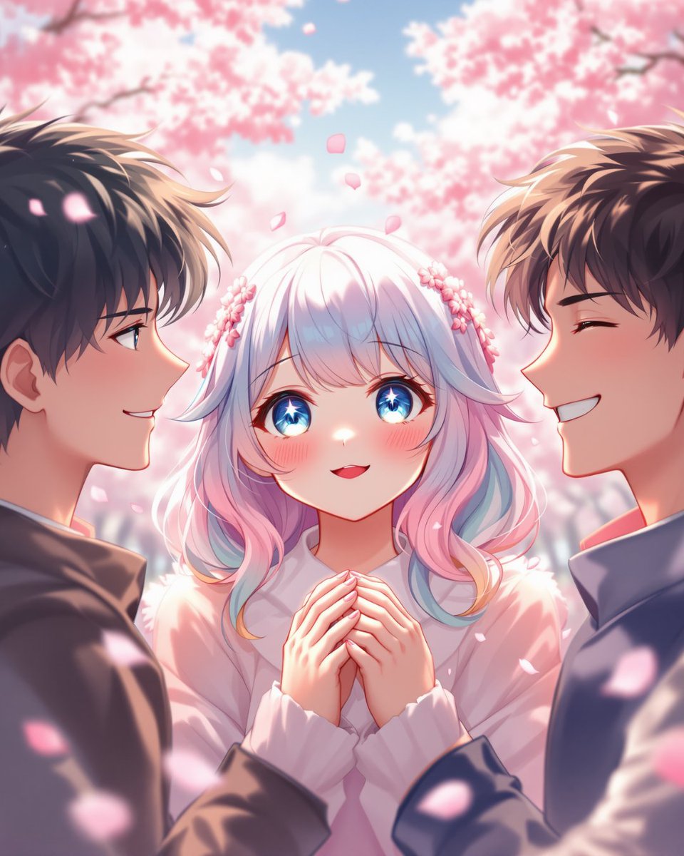 MagicShot_ai's tweet image. Love is even sweeter in anime style! 💖✨
A dreamy girl and her boyfriends living their cutest moments together.
Create your own magical anime story with MagicShot.ai! 🌸🎨

#AnimeLove #MagicShotAI #AnimeArt #CuteCouple #DreamyVibes #AnimeAesthetic