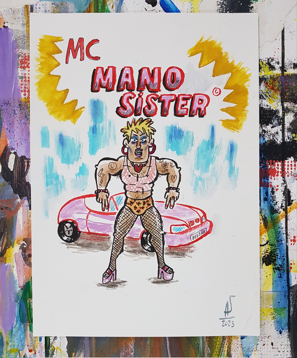 Desenho do sorteio de abril do Meu Querido Diário.  Foi para o assinante Miguel A. Obrigado Miguel e a todos que assinam. Obrigado MESMO.
Para assinar:  apoia.se/meuqueridodiar…