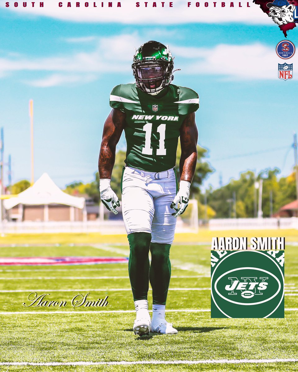 #GoDogs

Here’s a look at what SC STATE FOOTBALL LINEBACKER Aaron Smith <a href="/hbhboog/">Boog Smith</a> will look like in GREEN!

<a href="/SCStateAthletic/">SC State Athletics</a> <a href="/MEACSports/">Mid-Eastern Athletic Conference</a> <a href="/coachberry77/">Chennis Berry</a> 
#PayTheFEE
#DigDEEP
#FearTheBITE
#CWCW
#BBB
🟢⚪️🔴🔵🐶🛩️🏈