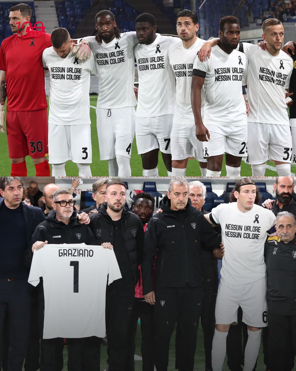 La protesta del Lecce a Bergamo 💔
#CorrieredelloSport #Lecce