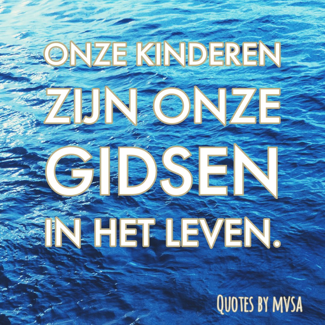 'Onze kinderen zijn onze gidsen in het leven.'

Als iedereen dit zou beseffen, hiernaar zou leven, kinderen zou beschermen, het beste geven... dan wordt ieder mens een stuk mooier van binnen. #hartinzicht