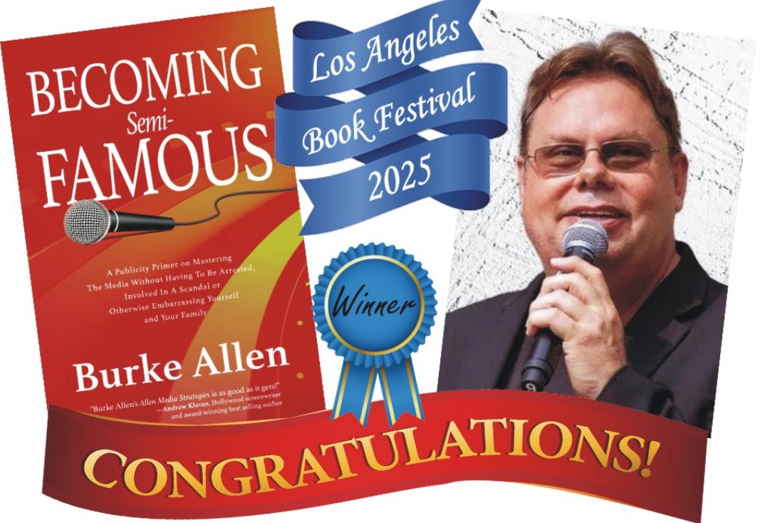 AllenMediaStrategies (@allenmediastrat) on Twitter photo Congrats Burke Allen! Get a copy of BECOMING Semi-FAMOUS at <a href="/HeadlineBooks/">Headline Books</a> 📚
headlinebooks.com/product/becomi… Congrats Burke Allen! Get a copy of BECOMING Semi-FAMOUS at <a href="/HeadlineBooks/">Headline Books</a> 📚
headlinebooks.com/product/becomi…