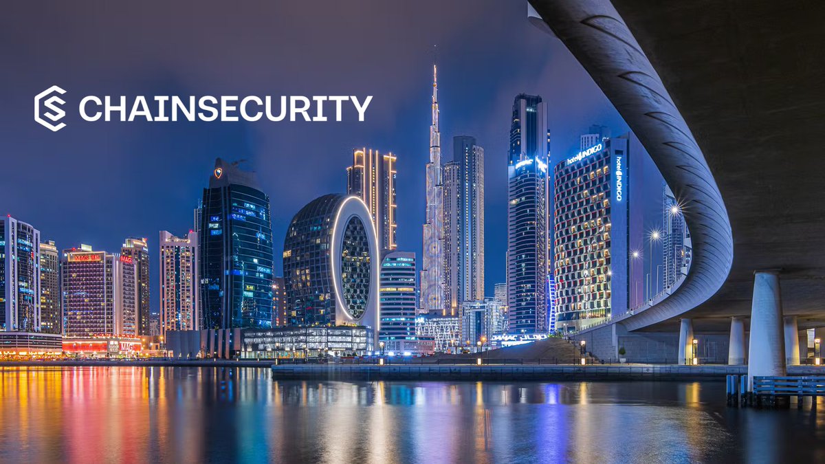 🇦🇪 Hello Dubai! This week, ChainSecurity is in town for <a href="/ETHDubaiConf/">ETHDubai | April 28-29</a>, <a href="/StakingSummit/">Staking Summit</a> &amp; <a href="/token2049/">TOKEN2049</a>!

Here's where you can meet us, either by listening to our talks or attending our side events 👇