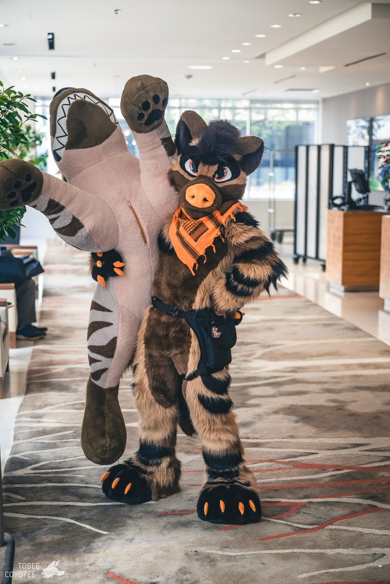 Happy Hyena day to all my fellow hyena friends out there! 🧡

📸: <a href="/tobeecoyotee/">Tobee Coyotee</a>