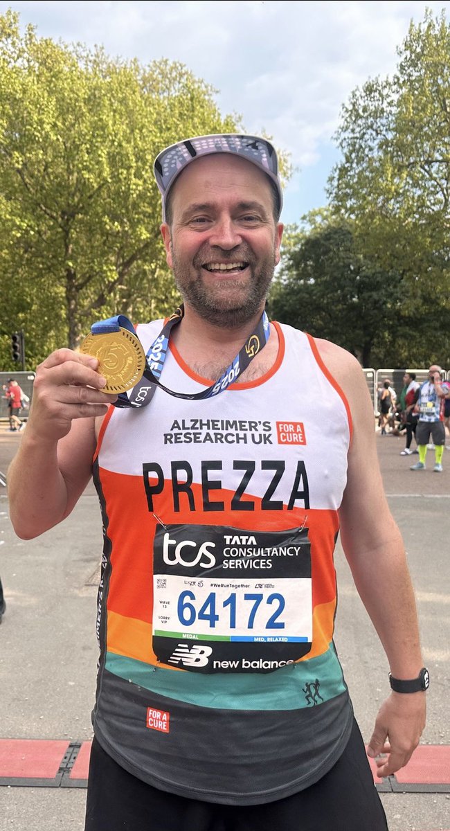 David Prescott (@davidprescott) on Twitter photo The crowd was unbelievable today and got many of us over the line.
Managed to do 5.27 but just glad to complete it.
The most remarkable day of my life.
Thanks to you, Iāve raised nearly 6k for <a href="/AlzResearchUK/">Alzheimer's Research UK</a>.
You can still chip in here.
justgiving.com/page/david-pre⦠The crowd was unbelievable today and got many of us over the line.
Managed to do 5.27 but just glad to complete it.
The most remarkable day of my life.
Thanks to you, Iāve raised nearly 6k for <a href="/AlzResearchUK/">Alzheimer's Research UK</a>.
You can still chip in here.
justgiving.com/page/david-preā¦