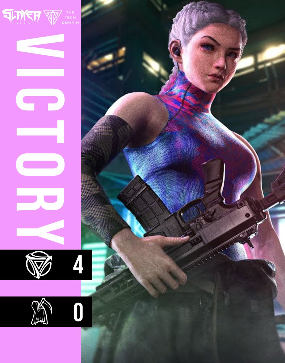 ✅4-0 

GG <a href="/FE4R_Esports/">FE4R</a> 

#CODZAGRIND #SlayerEnergy #TechDomain