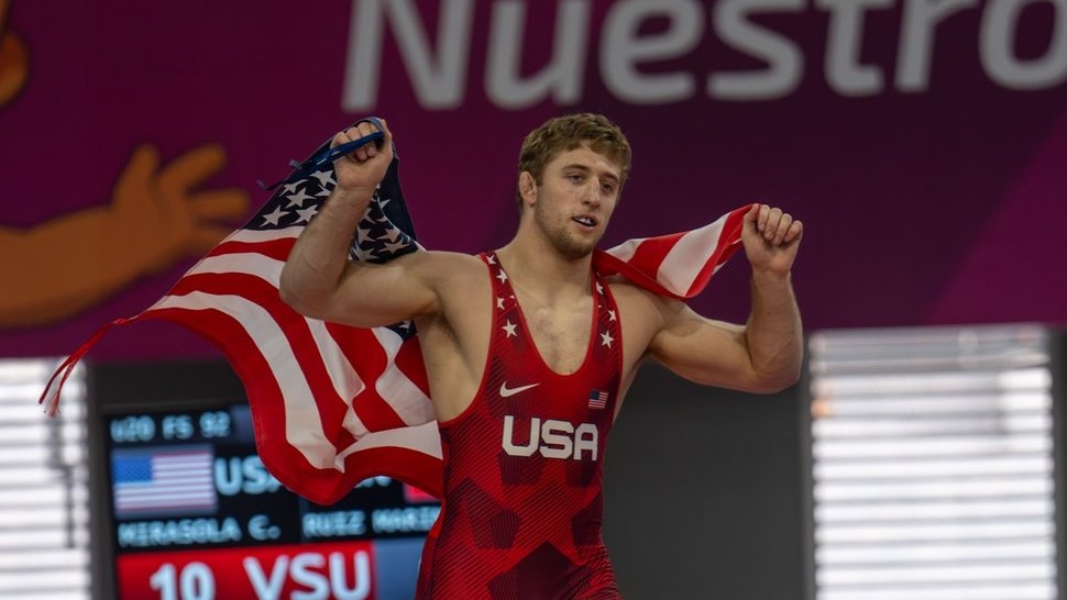 6 with Ties to Penn State &amp; NLWC make the U20 Finals
At the CLAW US Open Championships, Today
3 Penn State TrFR &amp; 3 Commits
61 kg - Sam herring
70 kg - PJ Duke
74 kg - Joe Sealey
79 kg - William Henckel
92 kg - Connor Mirasola
125 kg - Cole Mirasola
<a href="/pennstateWREST/">Penn State WRESTLING</a> <a href="/NittanyLionWC/">NLWC</a>