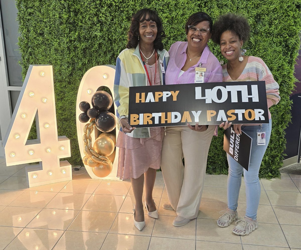 And For This….  #LevelUp #HappyBirthdayPastorLJay #TMC